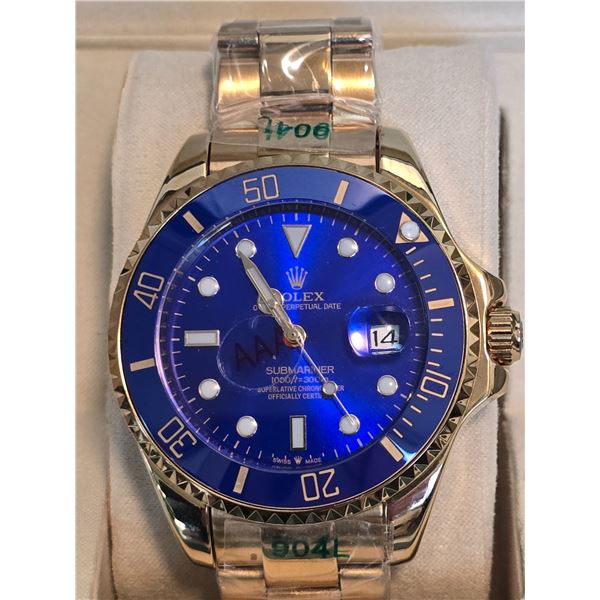 FULLY AUTOMATIC BRAND NEW ROLEX SUBMARINER WITH DATE REF# 116618LB 41 MM