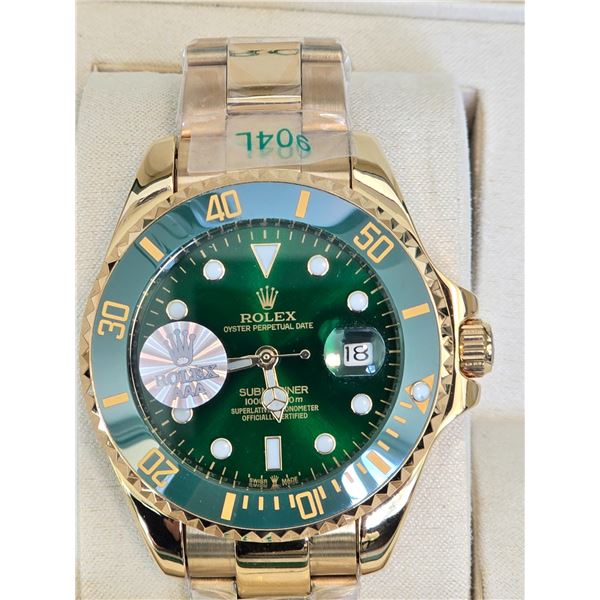 BRAND NEW FULLY AUTOMATIC ROLEX GMT MASTER II 40 MM REF# 116718LN AAA