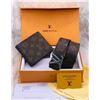 Image 1 : LOUIS VUITTON BELT AND WALLET COMBO SET - HIGH QUALITY REPLICA, WITH DUSTCOVER & BOX