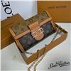Image 1 : LOUIS VUITTON DAUPHINE MM SACHEL HIGH QUALITY REPLICA BAG - 8" X 5"