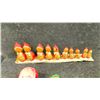 Image 3 : ASSORTED VINTAGE FIGURINES INCLUDING; KOKESHI SHOWA DOLLS, 1920'S SANTA, GERMAN MINIATURE DOLLS &