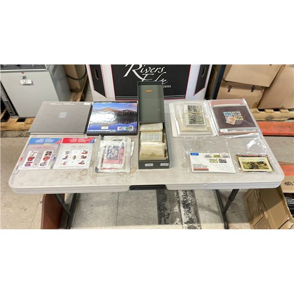 SHELF OF ASSORTED WORLD STAMPS INCLUDING; LIMITED EDITION (1290 & 1291) 200TH ANNIVERSARY OF CAPTAIN