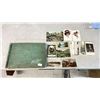 Image 1 : POST CARD ALBUM WITH ASSORTED VINTAGE POST CARDS CIRCA LATE 1800'S - EARLY 1900'S