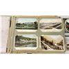 Image 4 : POST CARD ALBUM WITH ASSORTED VINTAGE POST CARDS CIRCA LATE 1800'S - EARLY 1900'S
