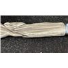 Image 3 : ANTIQUE 1920'S MOTHER OF PEARL SEWING HANDLE & 1992 SEAGULL STAINLESS STEEL CHEESE KNIFE WITH