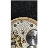 Image 4 : VINTAGE A.W.C. CO FORTUNE GOLD FILLED POCKET WATCH 942622 17 JEWELS (DOES NOT TICK, TIMER WORKS, NO