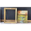 Image 2 : FRANK SHIRLEY PANABAKER FRAMED OIL PAINTING *AUTHENTICITY UNVERIFIED*