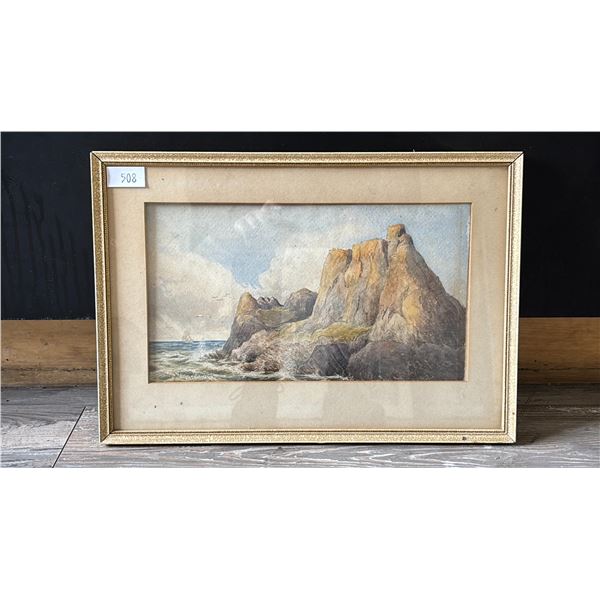 WILLIAM BRYMNER FRAMED OIL PAINTING *AUTHENTICITY UNVERIFIED*