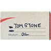 Image 3 : TOM STONE OIL PAINTING *AUTHENTICITY UNVERIFIED*