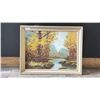 Image 1 : TOM ROBERTS  FRAMED OIL PAINTING *AUTHENTICITY UNVERIFIED*