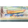 Image 2 : PETER WHYTE FRAMED OIL PASTEL *AUTHENTICITY UNVERIFIED*