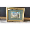 Image 1 : PETER WHYTE FRAMED OIL PASTEL *AUTHENTICITY UNVERIFIED*