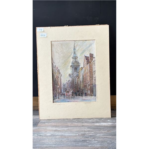F.M BELLSMITH PRINT *AUTHENTICITY UNVERIFIED*