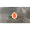 Image 2 : A JAPANESE RED CORAL RING IN BOX