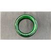 Image 1 : A SPINACH GREEN JADEITE BANGLE