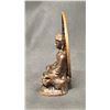 Image 2 : A COPPER FIGURE OF GAUTAMA BUDDHA