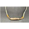 Image 2 : A SINO TIBETAN CEREMONIAL DZI BEAD NECKLACE