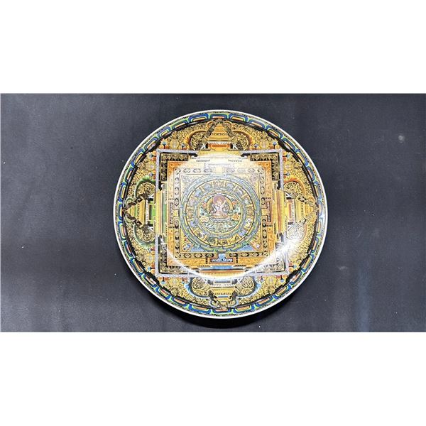 A SINO-TIBETAN STYLE BUDDHISM PLATE