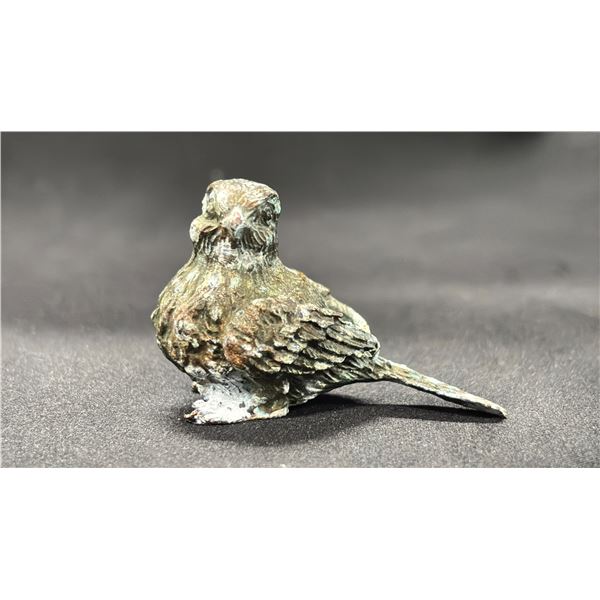 COPPER BIRD TEA TRAY ORNAMENT