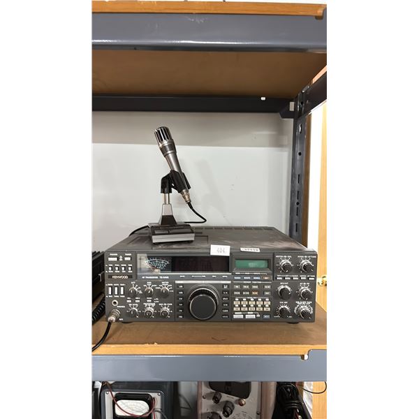 KENWOOD HF TS-940S TRANSCEIVER WITH KENWOOD MC-60 MICROPHONE *NO POWER CORDS*