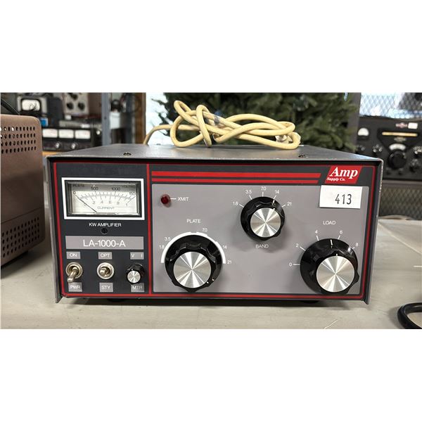 AMP SUPPLY CO LA-1000-A HF AMPLIFIER WITH POWER CORD