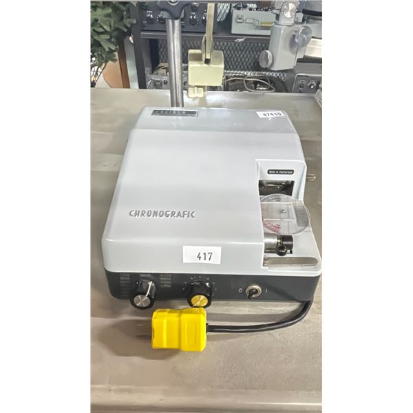 GREINER ELECTRONIC CHRONOGRAFIC TIMING MACHINE WITH POWER CORD