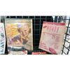 Image 9 : SHELF OF ASSORTED PAMPHLETS, VINTAGE TIN CANS, & MORE