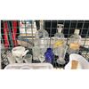 Image 6 : SHELF OF ASSORTED GLASSWARE, MORTAR PESTLE, THE TORSION BALANCE & MORE