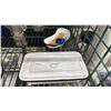 Image 7 : SHELF OF ASSORTED GLASSWARE, MORTAR PESTLE, THE TORSION BALANCE & MORE