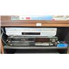 Image 3 : TWO SONY DVD/VHS PLAYERS, JVC VHS PLAYER, YAMAHA CASSETTE DECK & SONY DVD PLAYER