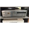 Image 7 : TWO SONY DVD/VHS PLAYERS, JVC VHS PLAYER, YAMAHA CASSETTE DECK & SONY DVD PLAYER