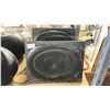 Image 2 : SHELF OF VARIOUS SPEAKERS, TRIPP-LITE OMNI1000LCD UPS BATTERY & A LUMINAIRE OUTDOOR WALL LIGHT