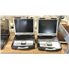 Image 1 : TWO PANASONIC TOUGHBOOKS *HARD DRIVE REMOVED/NO POWER CORDS*