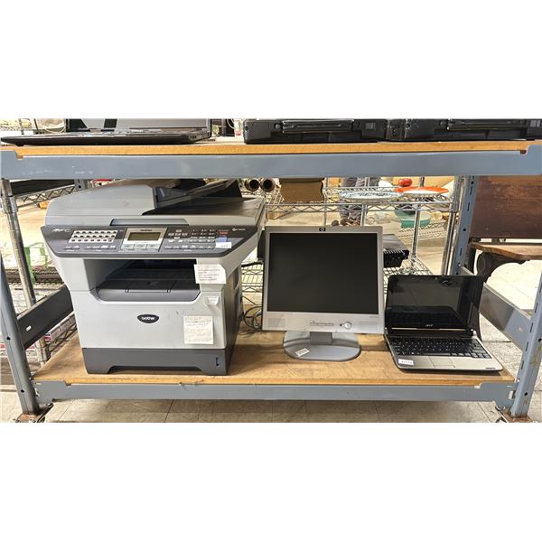 BROTHER MFC-8460N MONOCHROME LASER PRINTER WITH POWER CORD, ACER ASPIRE 1 LAPTOP *NO POWER CORDS*,