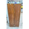 Image 1 : WOODEN N SCALE MODEL TRAIN STORAGE CABINET - APPROX. 22"W X 17"D X 50"H