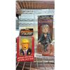 Image 3 : SHELF DONALD TRUMP ITEMS + KAMALA HARRIS & JOE BIDEN ACTION FIGURES
