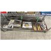 Image 1 : SHELF OF MODEL TRAIN HO SCALE SCENIC STRUCTURES, HO SCALE MODEL TRAIN DISPLAY TRAIN TRACK &