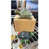Image 1 : TWO DECORATIVE TURTLES