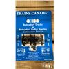 Image 3 : SHELF OF MODEL TRAIN LITERATURE, BOX OF O SCALE MODEL TRAIN TRACKS & BOX OF TRAINS CANADA