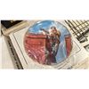Image 2 : SHELF OF CANADIAN PACIFIC + OTHER BRANDS TRAIN RELATED DECORATIVE PLATES