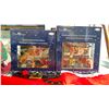 Image 3 : SHELF OF CHRISTMAS DECORATIONS - CHRISTMAS TREE DECORATIONS, THROW PILLOWS, ILLUMINATED CHRISTMAS