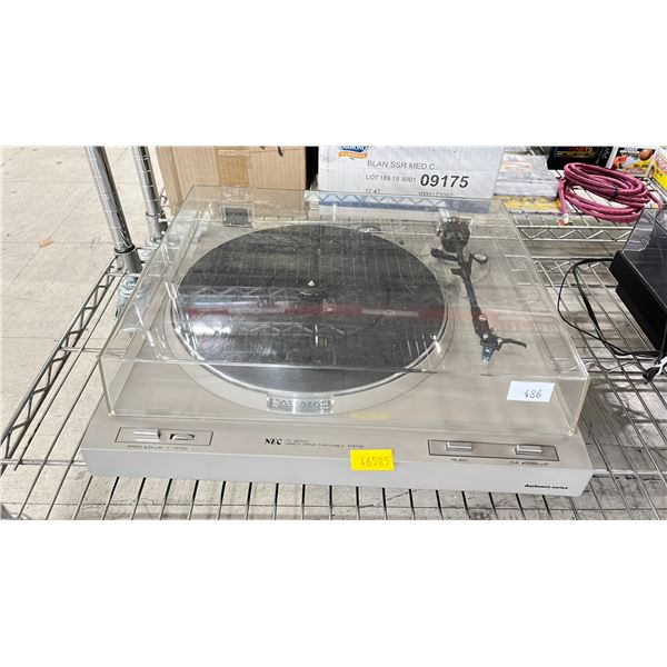 NEC FG SERVO DIRECT DRIVE TURNTABLE P415E WITH POWER CORD
