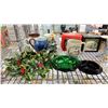 Image 2 : SHELF OF VARIOUS MUGS, CHRISTMAS DECOR & MORE