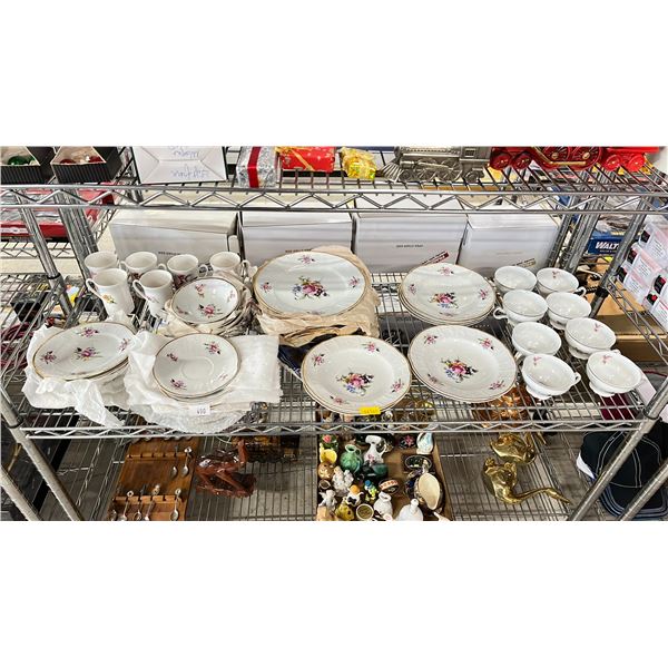 BERNADOTTE PORCELAIN FINE CHINA CZECHOSLOVAKIN CHINA SET