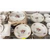 Image 3 : BERNADOTTE PORCELAIN FINE CHINA CZECHOSLOVAKIN CHINA SET