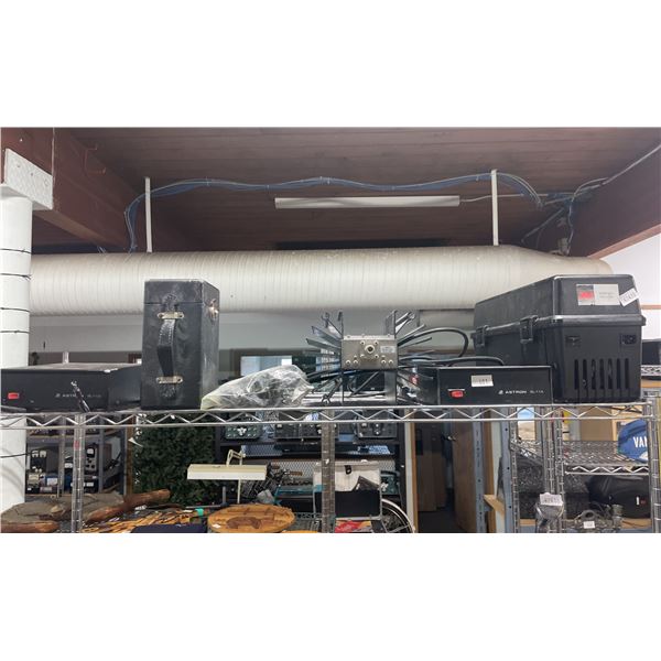 3M SERVICE VACUUM, ASTRON SL-11A POWER SUPPLIES & MORE