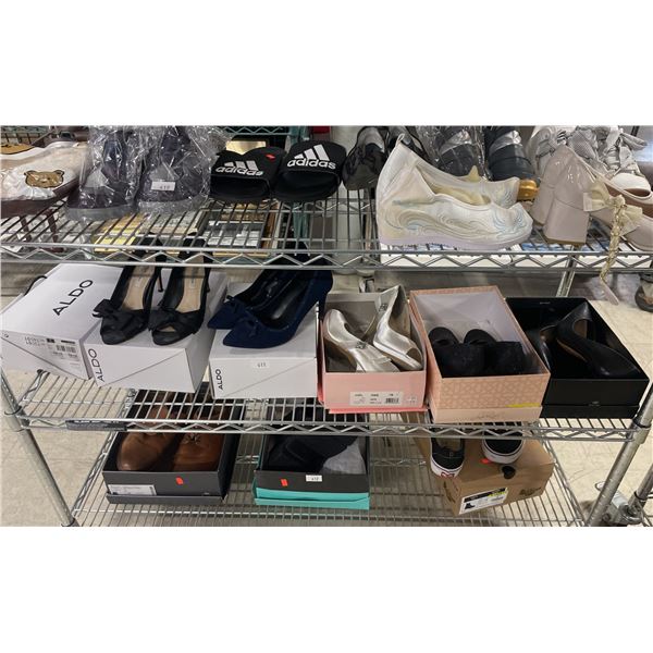 SHELF OF HIGH HEELS - SIZE 7, 8 & 8.5