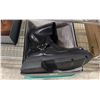 Image 3 : VANS SIZE 5.5, SIZE 38 BLACK BOOTS & 10.5 DRESS SHOES