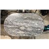 Image 3 : HEIGHT ADJUSTABLE MARBLE COFFEE TABLE & MATCHING SIDE TABLE - COFFEE TABLE: 49"W X 30"D, SIDE
