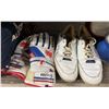 Image 3 : SHELF OF SKI BOOTS, SKI POLES, GLOVES & MORE